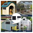 thumbnail image 3 of Ventilador de Ventilacia Solar, Kit de Ventilador de Escape Solar 12W 18V Para Casa de Mascotas, 3 of 7