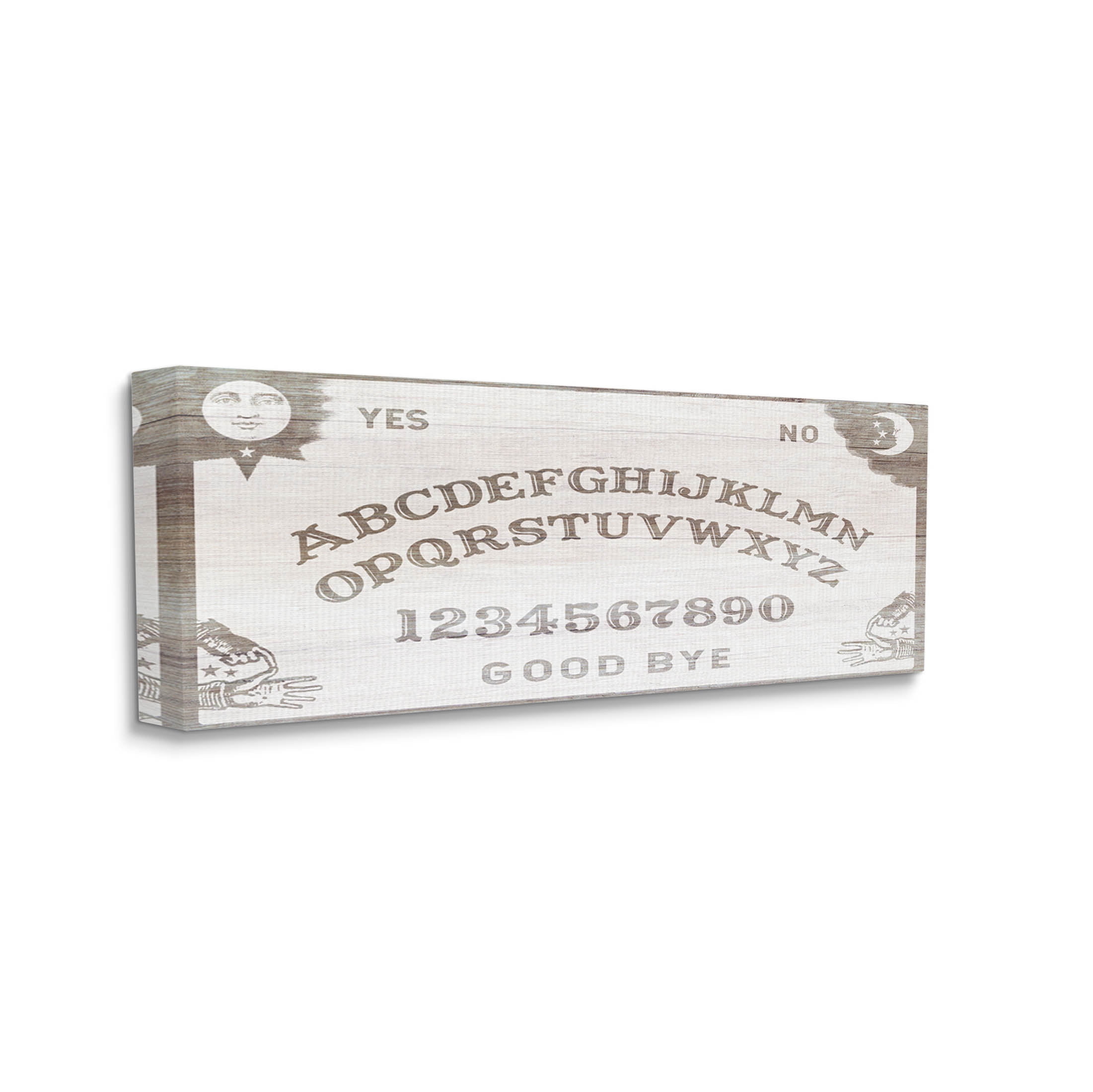 Stupell Industries Spooky Vintage Ouija Board Graphic Art Gallery Wrapped Canvas Print Wall Art, Design by Lil' Rue