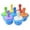 Blue-15.5X7.9CM, variant on VMWMSSR Silicone Popsicle Molds, Colorful Reusable Ice Pop Maker, Diy Frozen Treat Molds With Lids & Sticks Easy-Release For Summer(Pink-15.5X7.9cm)