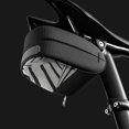 thumbnail image 4 of Bike  Bag, Multipurpose Large Capacity Bike Saddle Bag Waterproof Reflective Quick Release Bike Under  Bag with Mount for Cycling, 4 of 8