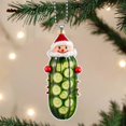 thumbnail image 2 of Luoshdecor Pickle Christmas Ornament ,Christmas Tree Fun Acrylic Cucumbers Hanging Ornaments for Home Decor Holiday Party, 2 of 5