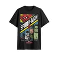 thumbnail image 4 of Spider-Man Men's and Big Men's Fight Poster Graphic Tee, Sizes S-3XL, 4 of 4