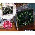 thumbnail image 2 of Easy-to-read Glow-in-the-dark Clock | Night Glow Luminescent X-large Easy-to-read Numbers And Hands G, 2 of 4