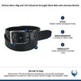 thumbnail image 4 of Dickies  Industrial Strength Work Belt with Harness Buckle (Men Big & Tall), 4 of 4