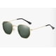 thumbnail image 1 of Lentes De Sol Cuadrados Espejados Metal Polarizados Modelo Verde, 1 of 4