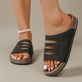 thumbnail image 4 of Willtoo Orthopedic Sandals Slipper for Women - Comfortable Memory Foam Arch Support Slides 2026 Beach Vacation Essentials, 4 of 6