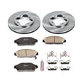 thumbnail image 3 of Power Stop Front Stock Replacement Brake Pad and Rotor Kit KOE3164, 3 of 8