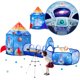 thumbnail image 1 of Bolígrafo Play Tent PigPigPen para niños con piscina de bolas, túnel de rastreo y cohete, 1 of 1