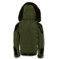 thumbnail image 4 of Jordan Craig Men El Jefe Shearling Moto Jackets (Military Green), 4 of 6