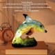 thumbnail image 3 of Lámpara De Mesa Animal, Luz Decorativa De La Noche Del LED De La Resina Romántica Para El Dormitorio Para La Sala De Estar, 3 of 8