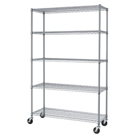 Trinity Nsf All Weather 77 H 5 Shelf Shelving Unit Starter Trinity Nsf All Weather 77 H 5 Shelf Shelving Unit Starter Com
