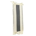 thumbnail image 2 of Qiopertar Table Runner, Soft Linen Table Runner with Hand-Woven Tassels, Bohemian Color-Block Home Decor for Dining Table Kitchen Center, 2 of 6