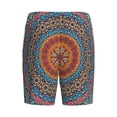 thumbnail image 5 of Naloa Mandala Men's Short Pajama Pants, Lounge Comfort Shorts with Elasticized Waistband and Side Pockets - 3X-Large, 5 of 9