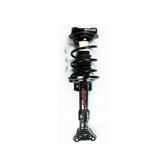 Front Strut and Coil Spring Assembly - Compatible with 2012 - 2014 Mercedes-Benz C250 2013