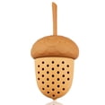 thumbnail image 1 of Colador de té suelto de silicona, portátil, Adorable, lavable, extraíble, infusor de bolsita de té, casa de té, filtro para hacer sopa, tetera Eigraketly HA059341-00, 1 of 7