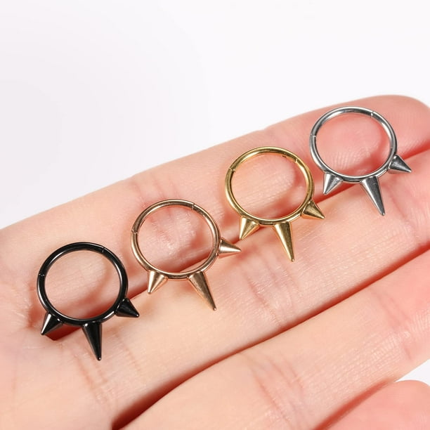 Septum store barbell rings