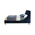 thumbnail image 6 of Meridian Furniture Eva Navy Velvet Upholstered Queen Bed, 6 of 8