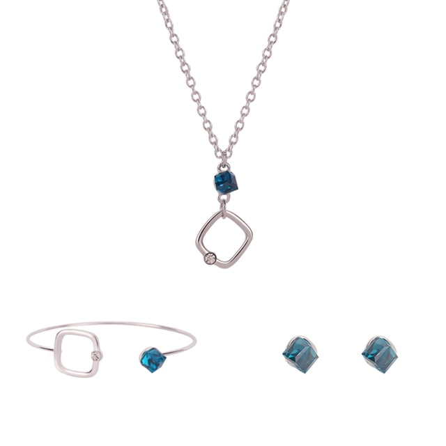 1 Juego De Aretes Collar De Pendiente De Aleación De Zinc Sunnimix pulseras