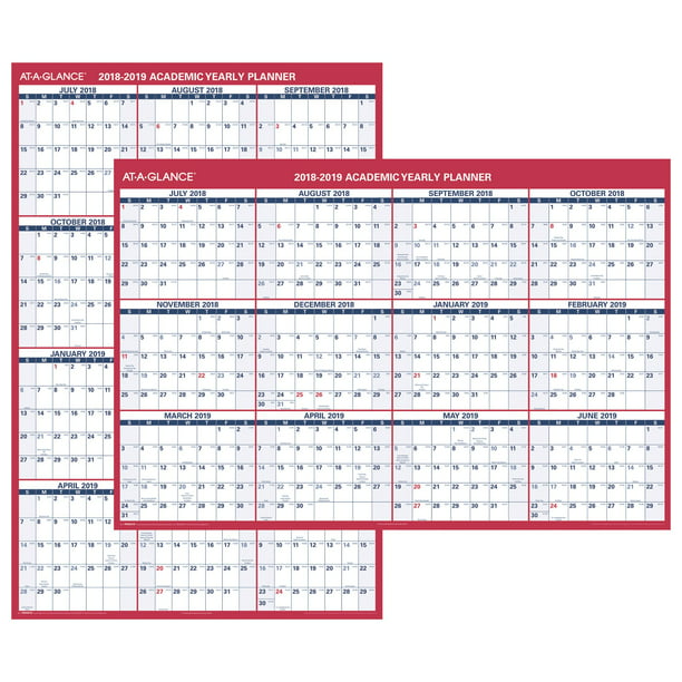 at-a-glance-xl-2-sided-academic-erasable-wall-calendar-yearly-wall-calendars-walmart