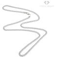thumbnail image 2 of 925 Italian Sterling Silver 3.5mm Solid Cuban Diamond Cut Chain, FREE Microfiber Cloth, ITProLux Curb Link Pave Mens Womens Necklace, Giorgio Bergamo, 2 of 8