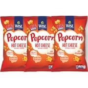 Wise Foods Hot Cheese Air Popped Popcorn, 3-Pack 4.5 oz. Bags