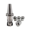 thumbnail image 2 of CAT40 ER32 Precision Collet Chuck Floating Tap Tapping Holder Assembly with 4pcs Tap Collets(1/4",5/16",7/16",1/2”) for CNC Milling Machine Lathe Tool Holder (CAT40-ER32), 2 of 7