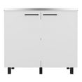 thumbnail image 1 of Pemberly Row Contemporary Utility Sink Cabinet Engineered Wood White, 1 of 5