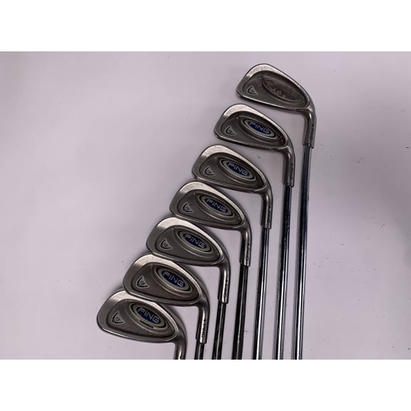 Pre-Owned Ping i5 Iron Set 4-PW Black Dot UST Mamiya ProForce Gold Extra Stiff Mens RH