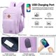 thumbnail image 2 of Mochila de viaje KEOFID Classic para equipaje de mano con puerto USB de 15,6 pulgadas, 2 of 7