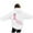 A01-White, variant on Godom Women Hoodie Pink Ribbon Hoodies Long Sleeve Drawstring Sweatshirts with Pocket