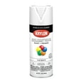 thumbnail image 3 of Krylon COLORmaxx Flat White Spray Paint and Primer, 12 oz, 3 of 12