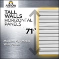 thumbnail image 2 of Arrow Select Steel Storage Shed, 8x6, Flute Grey, 2 of 8