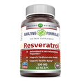 thumbnail image 7 of Amazing Formulas Resveratrol 100 Mg 60 Veggie Capsules - Antioxidants, Supports Cardiovascular healthy and supports Healthy Aging *, 7 of 7