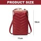 thumbnail image 2 of Bolso pequeño para teléfono móvil con pantalla táctil para mujer de moda de crowdsourcing de hombro de PU MFZFUKR BST3052130-2, 2 of 5