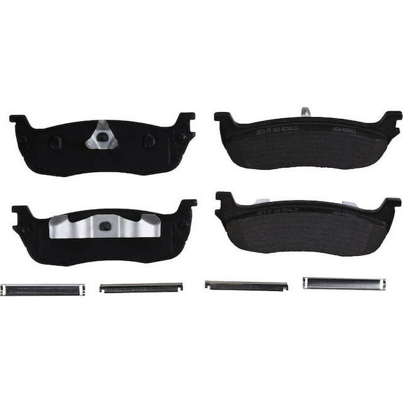 Rear Brake Pad Set - Compatible with 1999 - 2003 Ford F-150 5.4L V8 2000 2001 2002