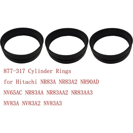 

877-317 Accessories Cylinder Rings for NR83A NR83A2 NR90AD NV65AC NR83AA NR83AA2 NR83AA3 NV83A NV83A2 NV83A3 Replacement Parts (3pcs)