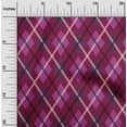 thumbnail image 2 of oneOone Silk Tabby Wine Fabric Check Diy Clothing Quilting Fabric Print Fabric By Yard 42 Inch Wide, 2 of 4