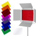 thumbnail image 1 of Juego de filtros de color Neewer 660 LED para vídeo, paquete de 8 unidades, 16,7 x 21,7, 1 of 8