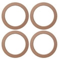 thumbnail image 1 of Miangastore 2 Paires d'Espacements pour Haut-Parleurs de Voiture Forme Ronde Réduisant les Vibrations pour Projets DIY, 1 of 8