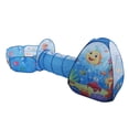 thumbnail image 4 of Kids Play Tent Set, 3 In 1 Play Tent Cartoon Pattern Easy Installation Foldable Odourless  For Indoor Outdoor Activities, 4 of 8