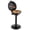 Black, variant on Chiccushion Electric BBQ Grill with Stand, Portable Double Layer Indoor/Outdoor Grill, 1600W, Black for Indoor and Outdoor Use