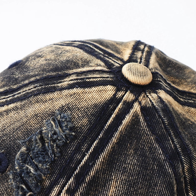 Vintage Washed Distressed Cotton Dad Hat Adjustable Low  display picture 2