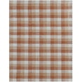 thumbnail image 1 of Amer Rug TRA103656 Tartan Hand-Tufted Area Rug, Orange - 3 ft. 6 in. x 5 ft. 6 in., 1 of 1