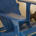 thumbnail image 4 of Horizon Folding Wood Adirondack Chair - Pack of 2,Navy Blue, 4 of 5