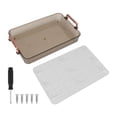 thumbnail image 2 of Serving Tray, Coffee Table Tray With Handles, Tea Tray, Coffee Tray, Decorative Tray Organiser, Multipurpose Trays, Serving Table Tray For Ottoman Bathroom Kitchen, 2 of 8