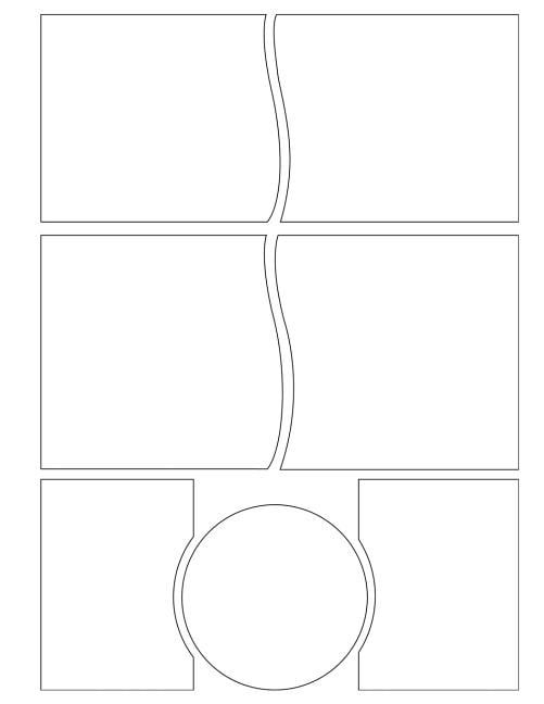 Graphic Novel Template Printable