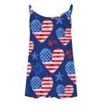 thumbnail image 4 of SMihono Hauts pour Femmes Débardeur pour Femmes Mode Débardeur d'Été pour Femmes à Col Rond Sans Manches Imprimé Décontracté Camisole Blouse Débardeurs pour Femmes Hauts d'Été pour Femmes, 4 of 5