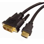 3ft HDMI to DVI D Single Link Male to Male Cable