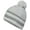 Silver, variant on Sportswear OS Spirit Pom Beanie Purple/Heather Grey/White 223815