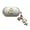 flower, variant on Case Cover Compatible with Samsung Galaxy Buds Plus (2020) /Galaxy Buds (2019),Cute Cartoon Kawaii DIY Design Transparent Earphone Case with Keychain (Flower)